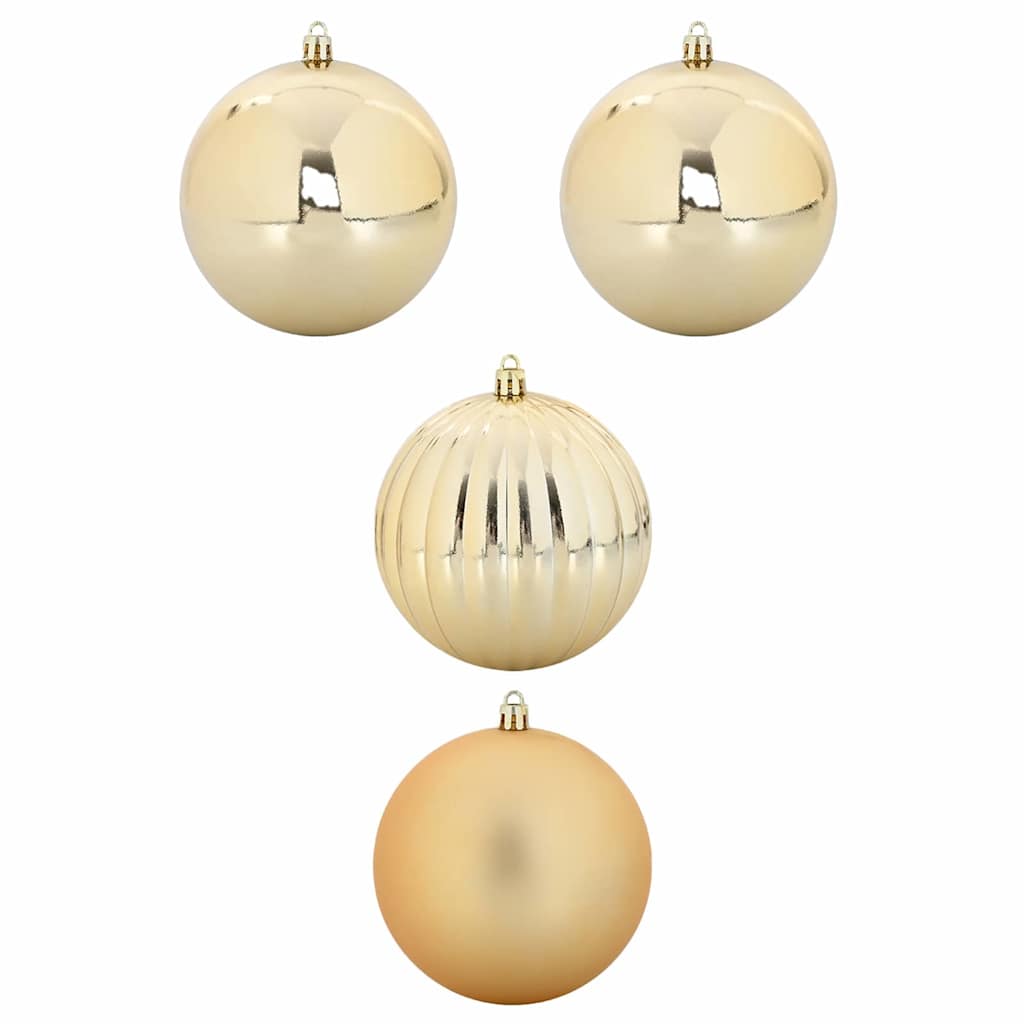 Christmas Bauble Set 4 pcs Gold